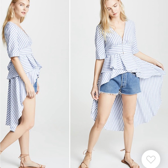 English Factory high-low blouse - NWT - Picture 7 of 8